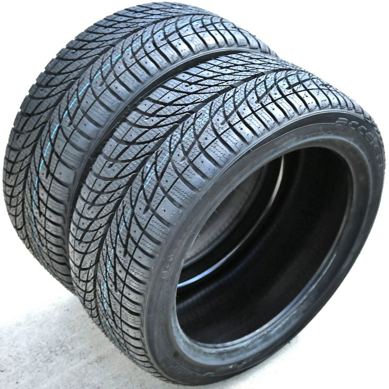 Set of 4 Accelera X-Grip 195/65R15 91T Winter Snow Tires - Walmart.com