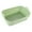 Green, variant on Esculentum-grade Silicone Folding Baking Tray Quadratus Cake Fictilis Dark Gray