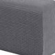thumbnail image 5 of Funda otomana cuadrada Yuarrent resistente al desgaste gris claro S, 5 of 6