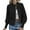 Black, variant on AOOCHASLIY Ladies Coat Clearance Women Casual Solid Knitting Buttons Long Sleeve Hoodless Coat Tops