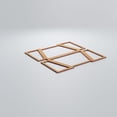 thumbnail image 4 of Ekena Millwork 15 3/8"W x 15 3/8"H x 1/4"T Medium Greeley Decorative Fretwork Wood Wall Panels, Alder, 4 of 18