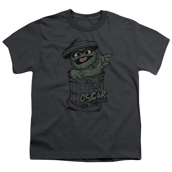 Sesame Street - Early Grouch - Youth Short Sleeve Shirt - Small