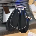 thumbnail image 2 of Boys Sweatpants Athletic Wide Leg Sweatpants for 9M-11T Baby to Tween Kids Workout Sweat Pants Kids Black Sweatpants Size 1-2 Years, 2 of 5