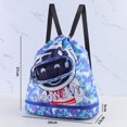 thumbnail image 2 of Mochila con cordón, bolsa de playa impermeable con compartimento para zapatos, bolsa de natación para niños MFZFUKR BST3025672-1, 2 of 5