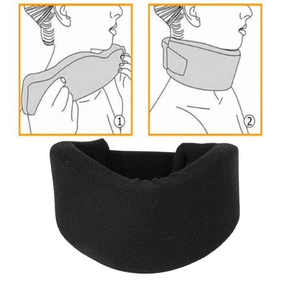 Breathable Neck Support, Skin,Friendly Neck Brace for All,Day Comfort, Sports  Injury Prevention