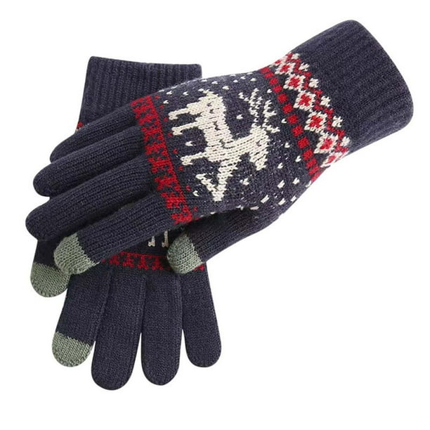Guantes de Invierno Mujeres Guantes de Punto de Invierno Pantalla Completa de Dedos Guantes Amarillos Claros Protector Solar Al Aire Libre de las Mujeres Calientes Guantes de Manga Larga de Brazo Suav