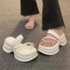 thumbnail image 5 of Zapatillas de mujer de tendencia Advanced Sense de 6 cm, suela gruesa, moda para el hogar, antideslizantes, sandalias para mujer, cómodas para verano, 5 of 6