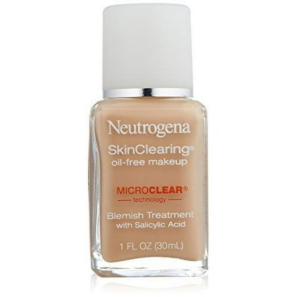 Neutrogena SkinClearing Liquid Makeup, Nude 40, 1 Ounce