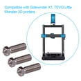 thumbnail image 2 of 3 piezas Impresora 3D Extrusora Boquilla volcánica de acero inoxidable Rosca M6 Cabezal de impresora Abody 0.2mm, 2 of 7