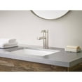 thumbnail image 4 of MOEN 84774SRN Beric Single Hole Single Handle Bathroom Faucet in Spot Resist Brushed Nickel, 4 of 7