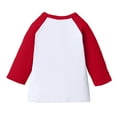 thumbnail image 4 of Favoffer Winter Kids Raglan 3/4-Sleeve Modal-Blend Top - Lounge,Play,Travel,Casual 3-14Y, 4 of 7