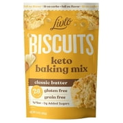 Livlo Food Co Keto Butter Biscuit & Bread Mix - Low Carb & Gluten Free - 10 Servings