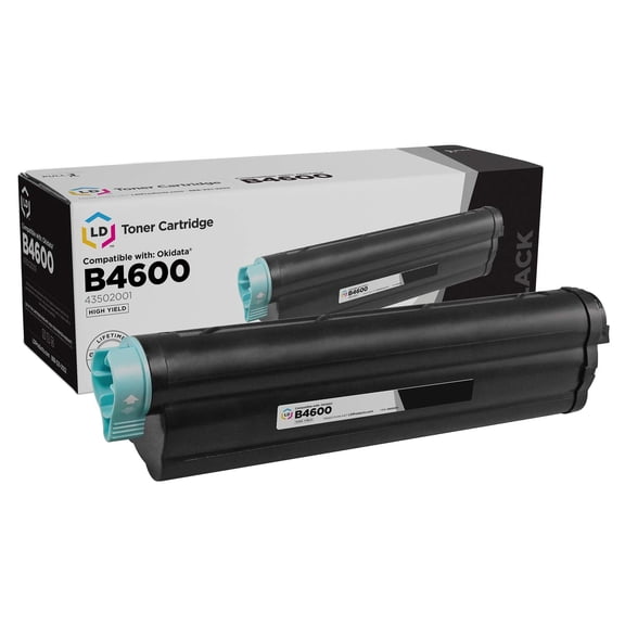 LD Compatible Toner Replacement for Okidata 43502001 Type 9 HY (Black)