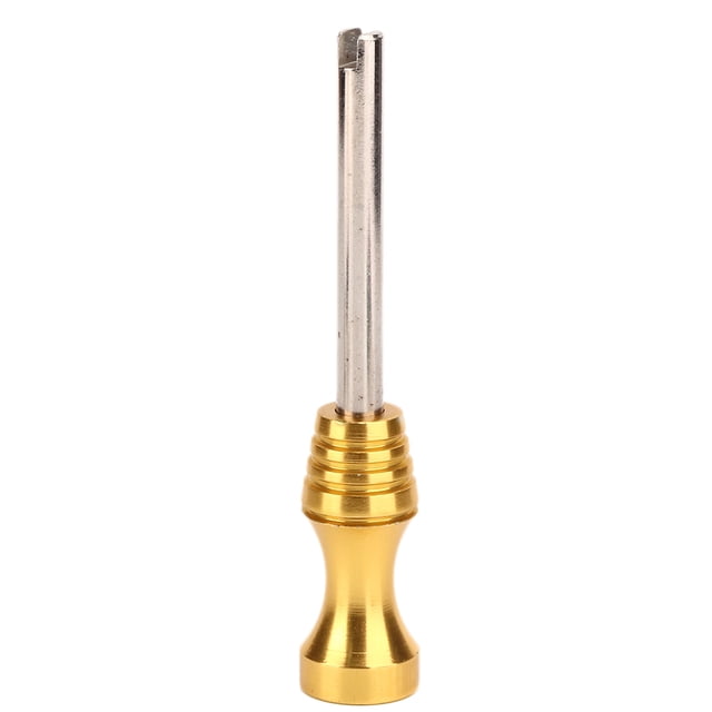 Regulador de máquina de bobina de tatuaje de acero inoxidable para artistas, máquina de maquillaje permanente, dorado