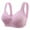 Purple, variant on Honeeladyy Womens Underwire Nursing Bras Support Full Coverage Lightly Padded Breastfeeding Maternity Bra Birthday Gifts for Girlfriend #B-XL