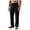 Black, variant on Akiihool Lightweight Summer Pants for Men Men's Straight Fit Comfort Stretch Chino Pant Dark Gray,L