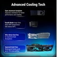 thumbnail image 3 of PNY GeForce RTX™ 5060 Ti 8GB EPIC-X RGB™ Overclocked Triple Fan GPU DLSS 4, 3 of 17