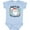AE-Light Blue, variant on Baby's 1st Christmas Santa with Candy Canes Boys or Girls Baby Bodysuit