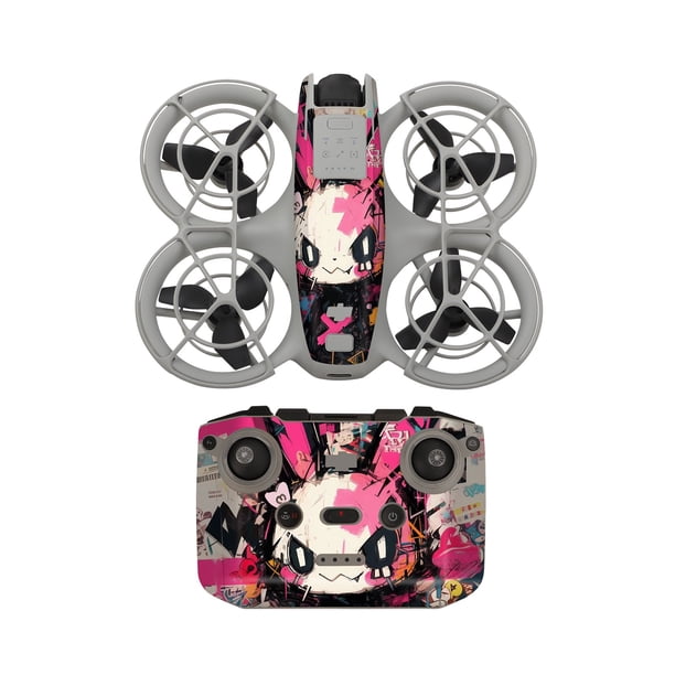 NE-TZ870 Cool Sticker Set For DJI NEO Sticker PCV Cool Skin Remote Drone Safeguard Waterproof Anti-dirty Anti-scratch 200*140mm