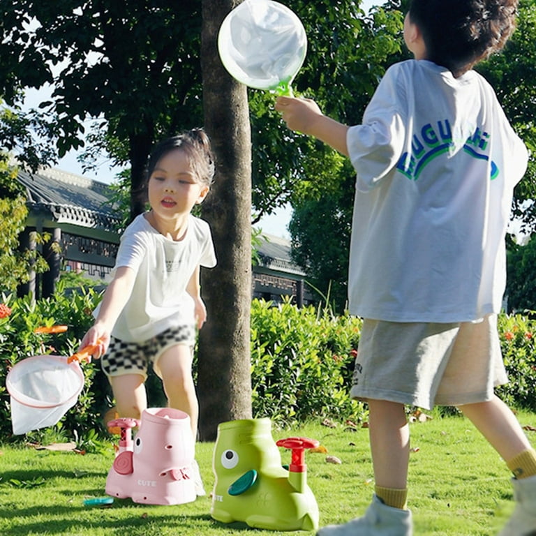Outdoor Toys for Kids Ages 4-8: Elephant Butterfly Catching Game - Toddler  Chasing Toy 3 4 5 6 7 Year Old Boys Girl Flying Spinner Toy Disc Rocket
