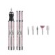 thumbnail image 2 of Máquina pulidora de uñas, minimáquina recargable de alta velocidad para pulir y eliminar callos, herramienta portátil para el cuidado de las uñas. Cortaúñas., 2 of 5