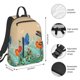 thumbnail image 2 of Disketp Colorful Plants And Insects Mochila Ligera e Impermeable, Mochila de Día Resistente para Viajes, Senderismo y Uso Diario para Hombre y Mujer, 2 of 7