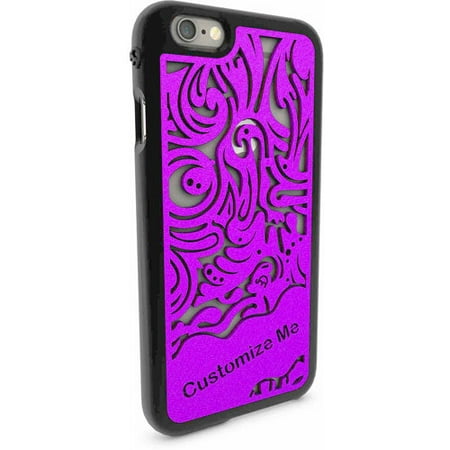 Apple iPhone 6 and 6S 3D Printed Custom Phone Case - Dizzy Design