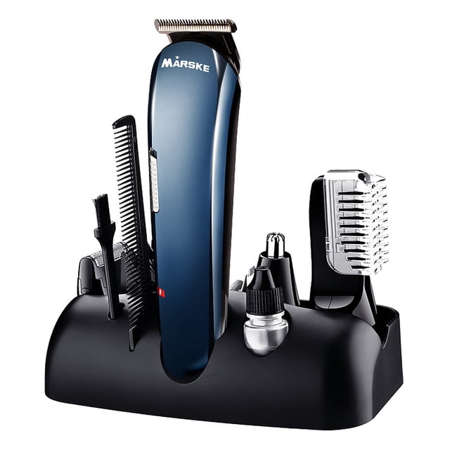 Kit de afeitadora y recortadora para barba, nariz y piernas