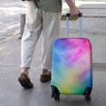 thumbnail image 3 of Rainbow Tie Dye Cloud Luggage Cover Fashion Suitcase Cover Baggage Covers Fit 25-28 Inch Luggage (Go Travel), 3 of 5