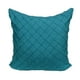 thumbnail image 3 of 2 Piezas De Almohada Cuadrada De Funda De Cojín De cinturo Sólida Posterior, De Estampado De Geométricos, Azul Brillante 5 BLESIY funda de almohada de gamuza sintética, 3 of 8
