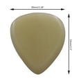 thumbnail image 3 of 30x33mm Electric Guitar Picks Ox Bone Guitar Finger Picks Guitar Plectrums Natural Guitar Ukulele Picks Guitar Accessory, 3 of 9