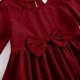 thumbnail image 6 of REDARER Girls Party Dress, Tiered Layered Gown with Ruffle Hem for Autumn Celebrations, Elegant Flowy Princess Dress,Size:3-4 Years, 6 of 8
