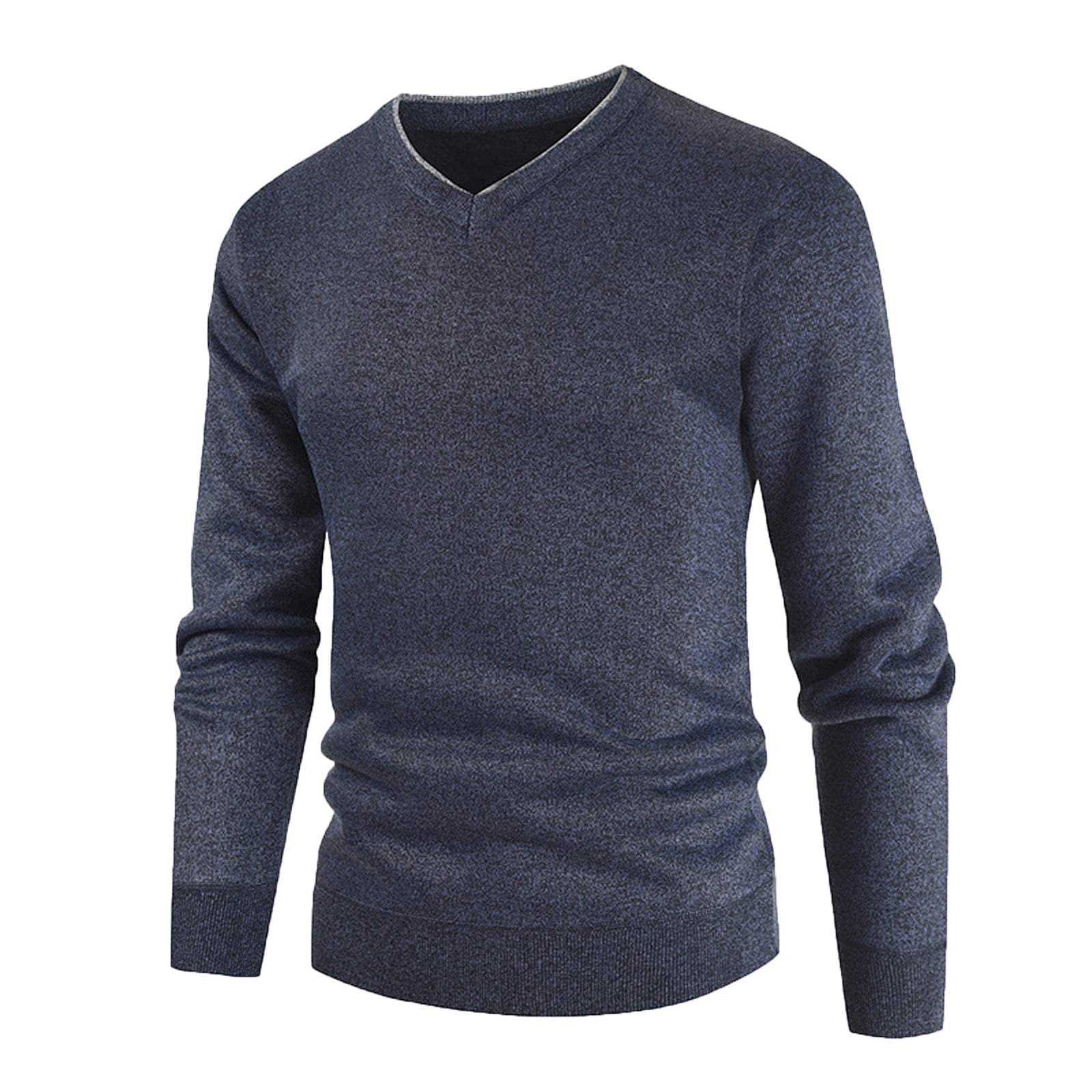 men's v neck fleece jumper