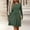 Green, variant on Sentmoon Women’s Dresses Solid Color Long Sleeve Crew Neck Casual Dresses for Women Relaxed Fit Athletic Dress for Date Night and Dinner