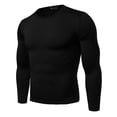 thumbnail image 3 of Men Winter Warm Thermal Underwear Set Pullover Long Pant Pajamas Set, 3 of 9