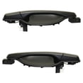 thumbnail image 4 of Rear Driver and Passenger Side Exterior Door Handle Compatible with 2004-2011 Mitsubishi Endeavor Primed Paintable Without Key Hole MR642022 MR642030 MI1520115 MI1521115 LS Limited, 4 of 5