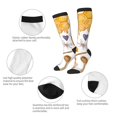 thumbnail image 3 of Fuzoiu Honey Bee Set Print Adult Stockings,Crew Socks,Unisex Fashion Socks, Casual Sports Socks,Comfortable Crew Socks for Everyday Wear and Sports, 3 of 6
