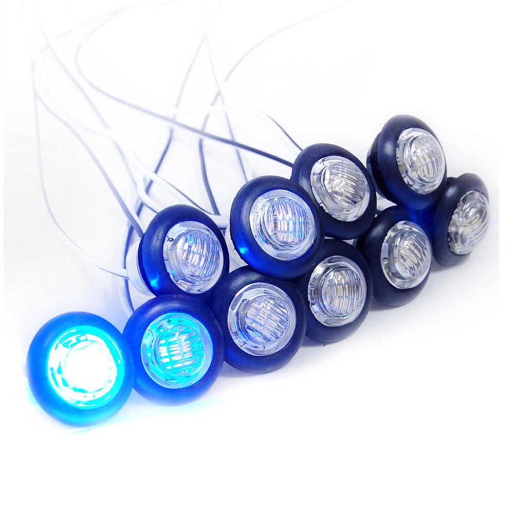 Dream Lighting 12V LED Eyeball Step Light/Courtesy Light/Side Marker