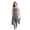 Grey, variant on DOVACKA Pottery Apron Split Leg Long Artist Painting Apron with 3 Pockets & Adjustable Buckle for Ceramic Wheel DIY Art