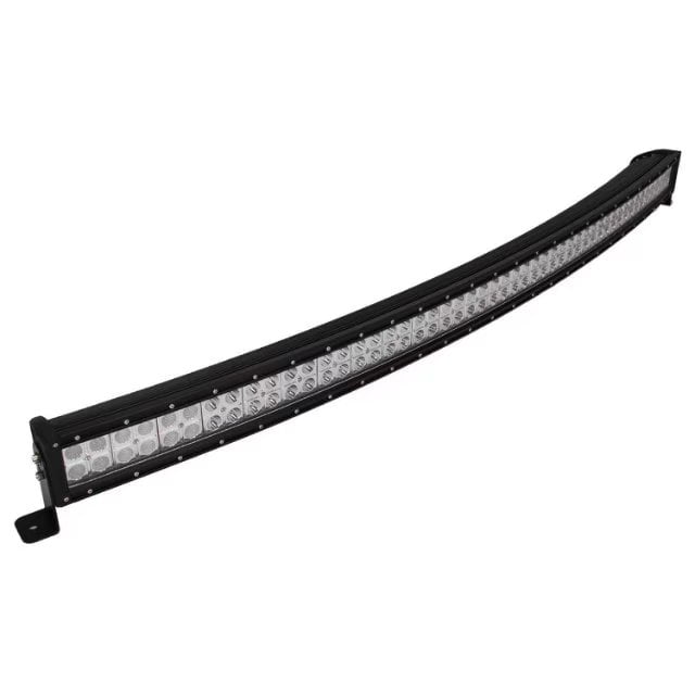 Dual-Row 52" Curved LED Light Bar Offroad Truck For Chevy GMC 50/54" 