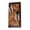 Brown Feather Anitique Rodeo, variant on Men's Western Basket Weave Tooled Leather Beaded Rodeo Wallet 18RSW96R
