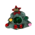 thumbnail image 2 of Gorro navideño para mascotas Perfecl Gorro de árbol de Navidad suave para gatos y perros S, 2 of 8