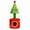 Red & Green, variant on 30in Christmas Cat Tree with House & Scratching Post - Red & Green Cat Tower with Hanging Balls for Kittens & Small Cats