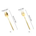 thumbnail image 3 of CIYISON Long Handle Teaspoon Stainless Steel-Rose Mixing Spoon Unusual Teaspoons Dessert Honey Salad Coffee Spoons New Year Gift, 3 of 20