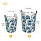 thumbnail image 3 of Fotbe Blue Excavator Cesto de Ropa con Asas, Cesto Impermeable de Gran Capacidad, Bolsa de Lavado para Dormitorio, Cesto de Ropa con Ruedas y Asas-Medium, 3 of 6