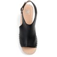 thumbnail image 5 of Journee Womens Crew Wedge Heel Espadrille Sandals, Widths Available, 5 of 10