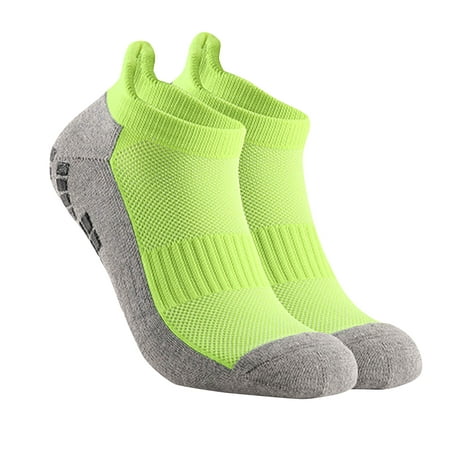 

labakihah ankle socks men women low canister soccer movement take a walk breathable socks green