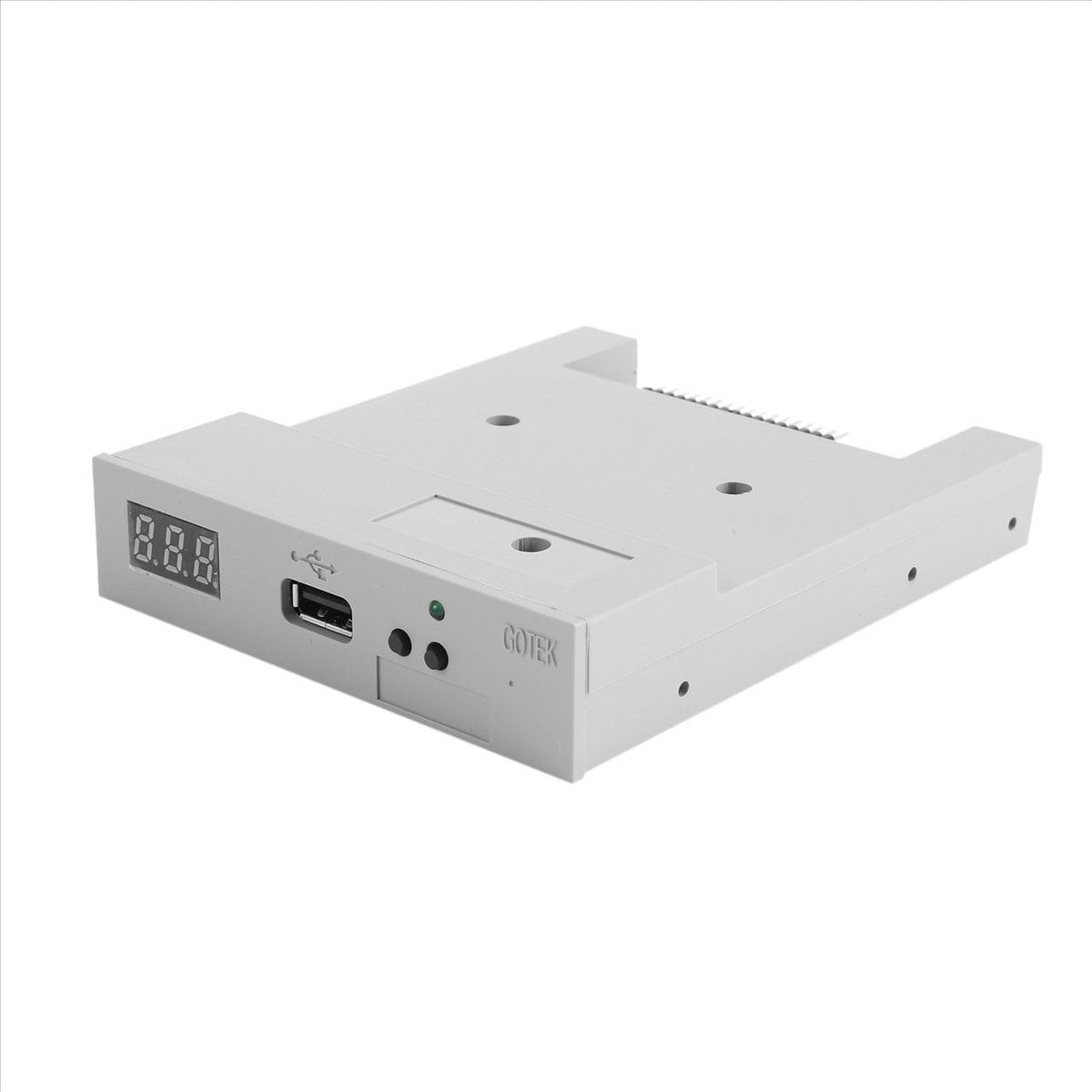 10X Version SFR1M44-U100K USB Emulator Gray 3.5In 1.44MB USB SSD Floppy Drive Emulator for Electronic Keyboard