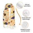 thumbnail image 3 of Shawl Wraps for Women - Wine Bottle Print No.9042 Oversized Fall Winter Fashion Blanket Scarf for Women, 3 of 6