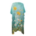 thumbnail image 2 of HELLHERO Quick Dry Bathing Suit Cover Up for Beach High Quality Fabrics Breathable Long Kimono Swimsuit Cover Up Dandelion, 2 of 6